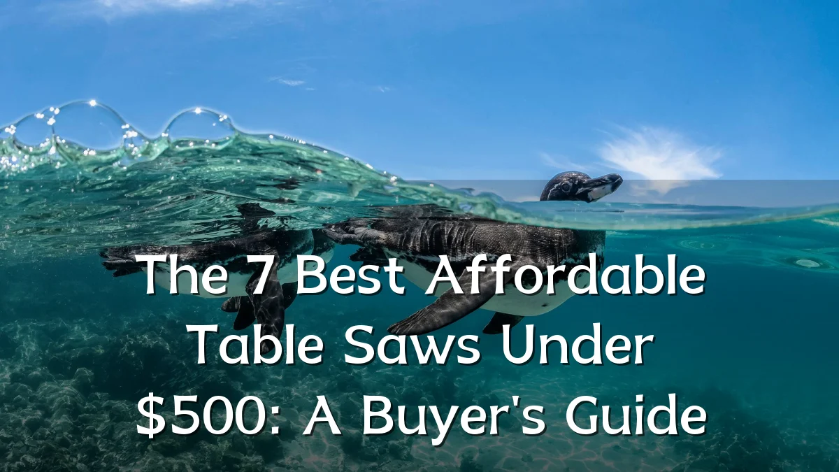 The 7 Best Affordable Table Saws Under $500: A Buyer's Guide