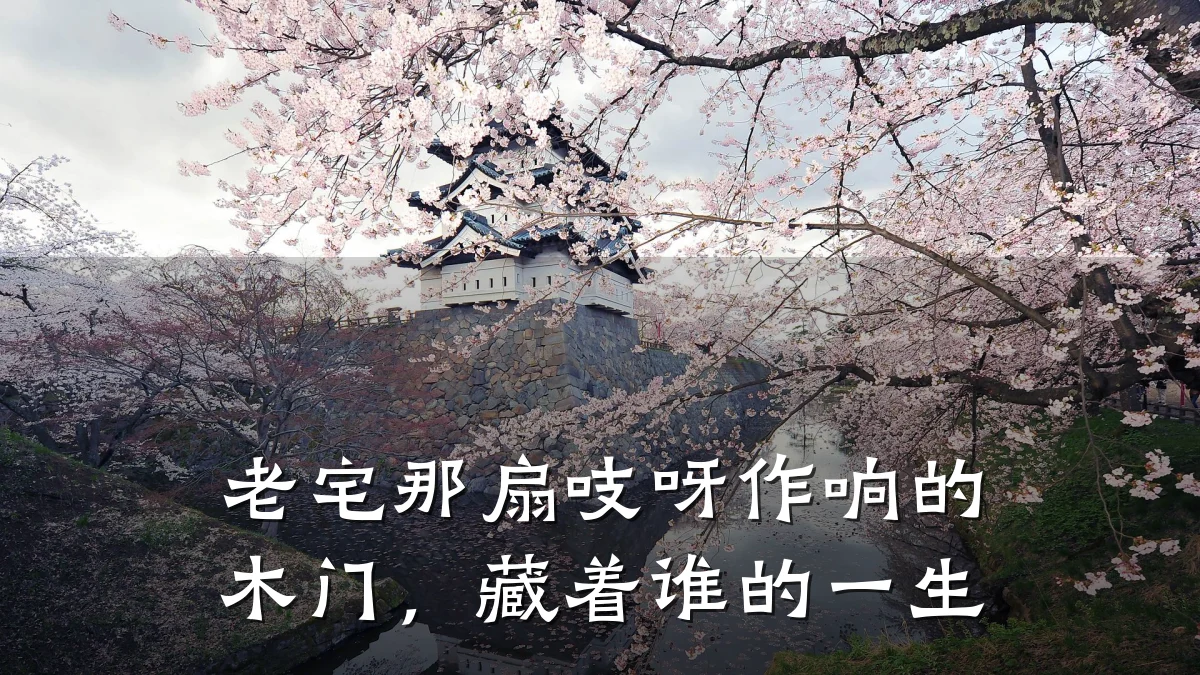 老宅那扇吱呀作响的木门,藏着谁的一生