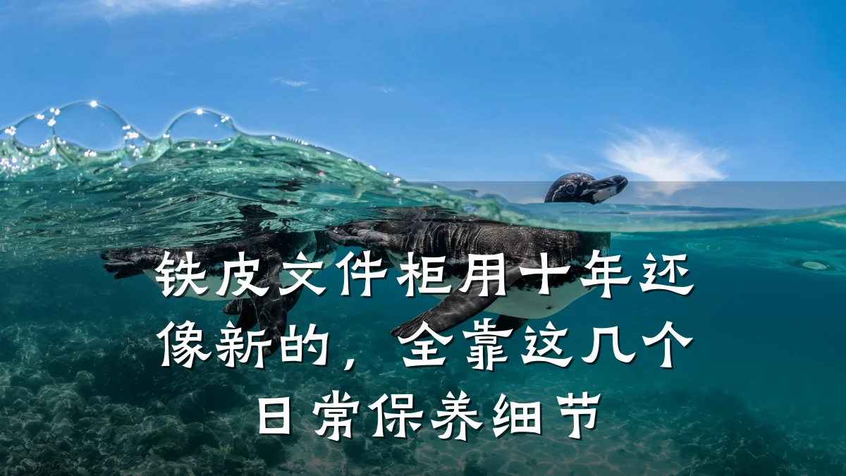 铁皮文件柜用十年还像新的，全靠这几个日常保养细节
