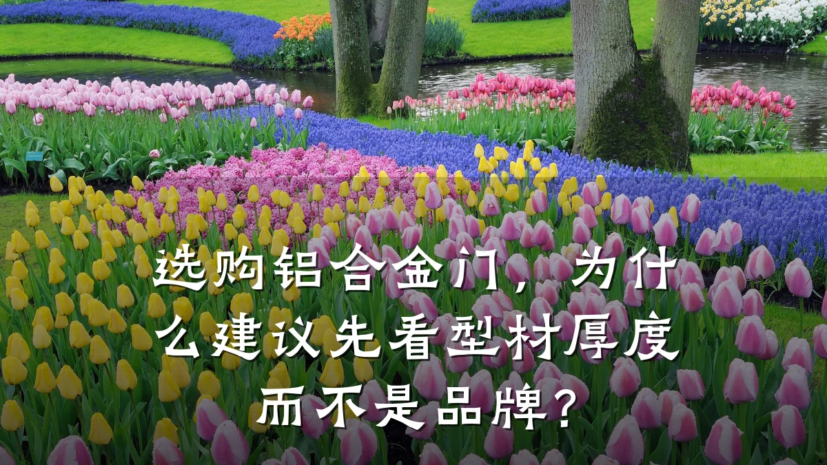 选购铝合金门，为什么建议先看型材厚度而不是品牌？