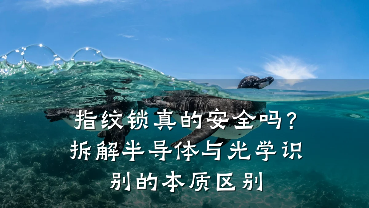 指纹锁真的安全吗？拆解半导体与光学识别的本质区别