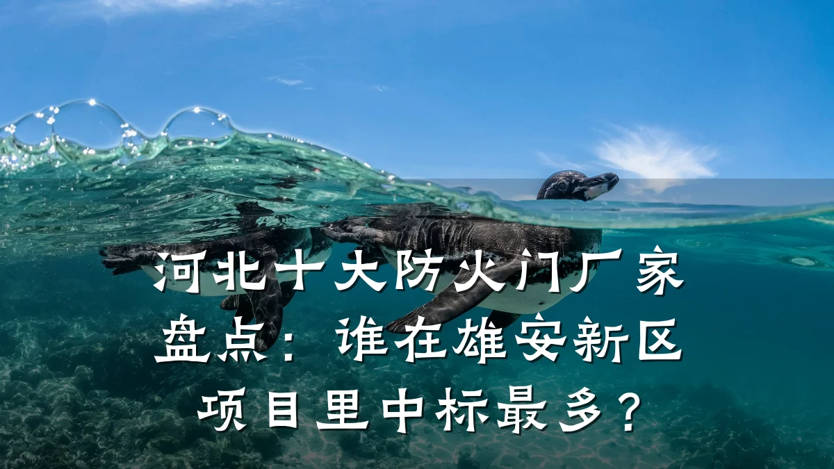 河北十大防火门厂家盘点：谁在雄安新区项目里中标最多？