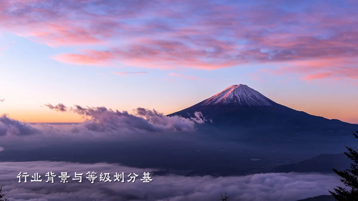 行业背景与等级划分基