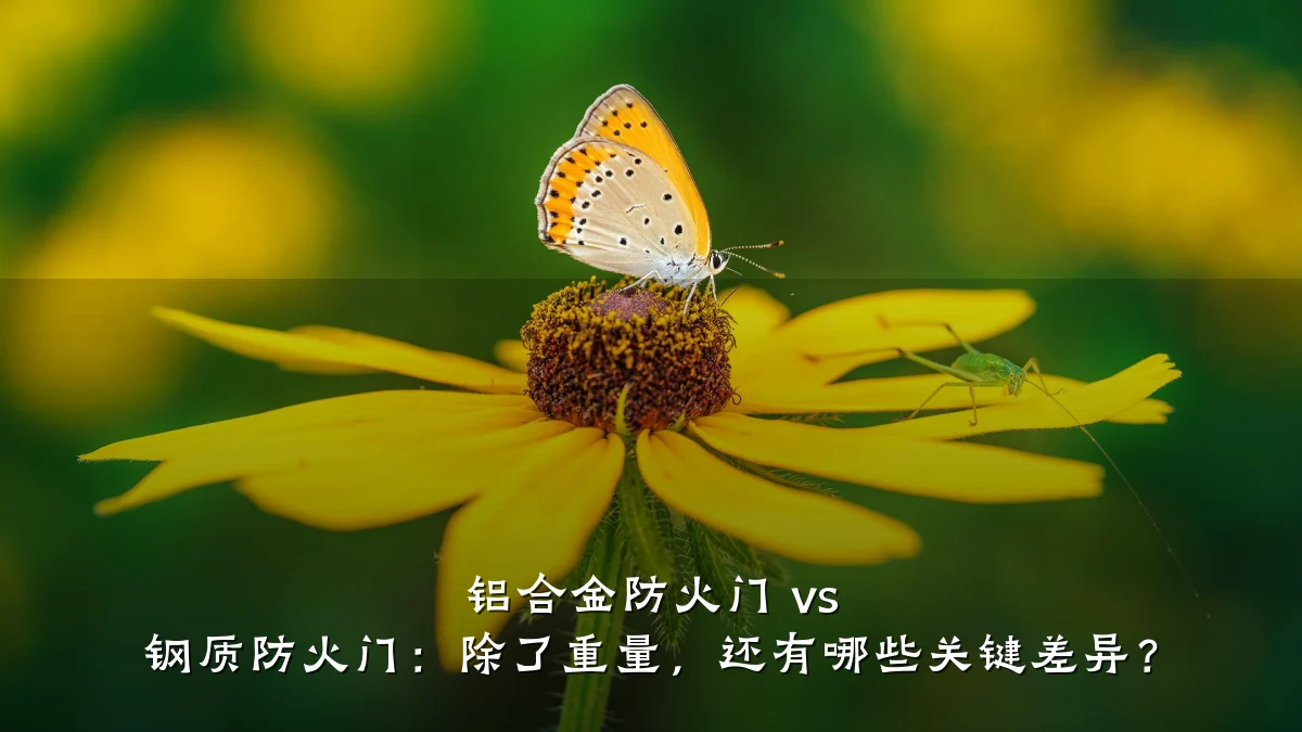 铝合金防火门 vs 钢质防火门：除了重量，还有哪些关键差异？