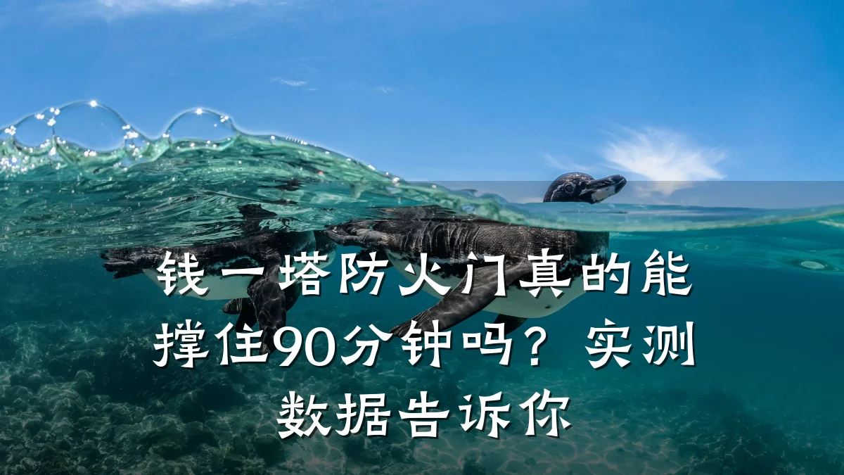 钱一塔防火门真的能撑住90分钟吗？实测数据告诉你