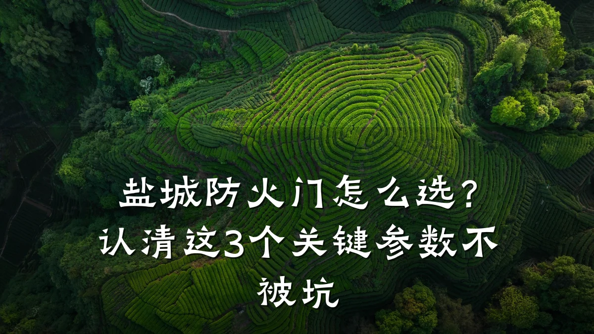 盐城防火门怎么选？认清这3个关键参数不被坑